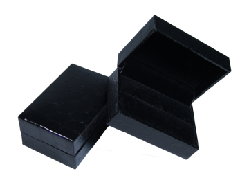 Ringbox Schmuckbox schwarz